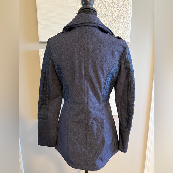 Michael Kors Dark Blue Quilted Jacket - Picture 2 of 4